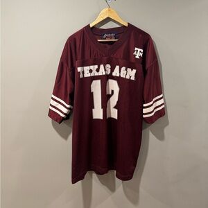 Texas A&M Aggies Red NCAA  Football Jersey